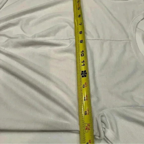 ATHLETA Womens S Essence Tee Cap Sleeve Twist  front  Short Sleeve dark Pink - Picture 6 of 8